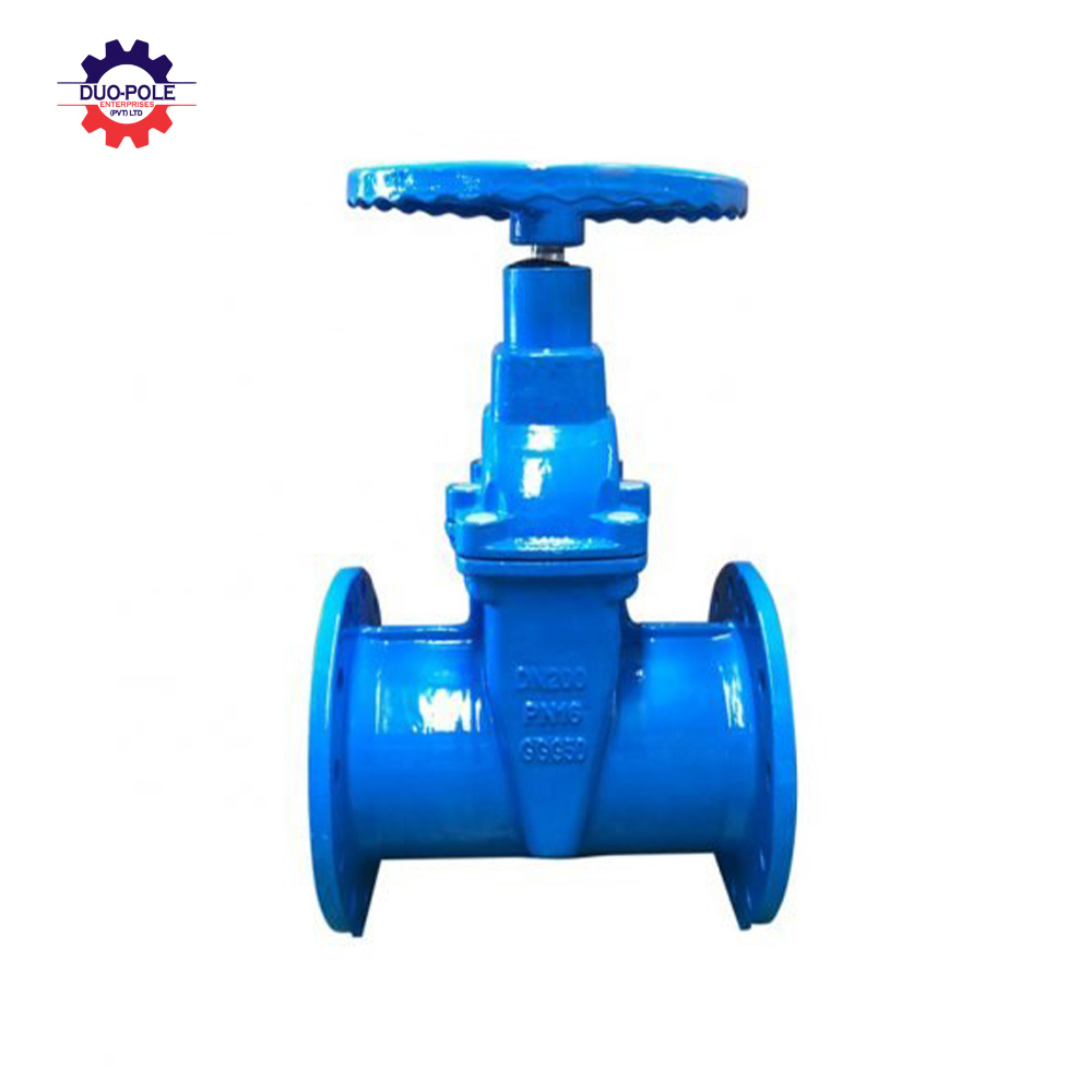 DIN F5 Non-Rising Stem Resilient Gate Valve